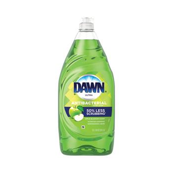 Dawn Ultra Antibacterial Dishwashing Liquid, Apple Blossom Scent, 38 oz Bottle, 8/CT