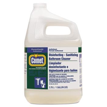 Comet Professional Disinfectant Bathroom Cleaner, One Gallon Bottle