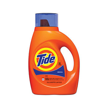Tide Laundry Detergent, Original Scent, 46 oz. Bottle, 32 loads