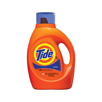 Tide Liquid Laundry Detergent, Original Scent, 92 oz., 64 loads, 4/Carton
