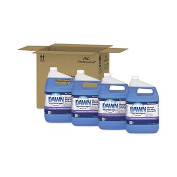 Dawn Professional Manual Pot &amp; Pan Dish Detergent, 1 gal. Bottle, Original Scent, 4/CT