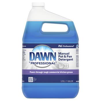 Dawn Professional Manual Pot and Pan Detergent Dish Soap, Liquid Concentrate, 1 Gallon