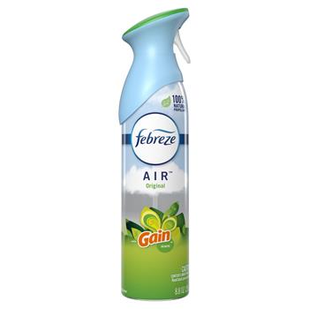 Febreze Odor-Eliminating Air Freshener, with Gain Scent, 8.8 oz, 2/PK