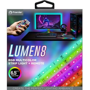 Lumen8 Multi Color LED Light Strip, 6&#39;