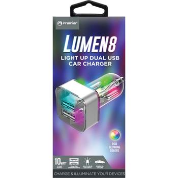 Lumen8 Dual USB Car Charger