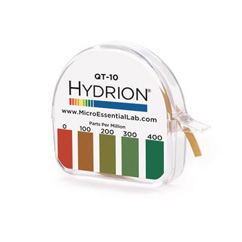 Chef&#39;s Supply Hydrion QT-10 Quaternary Test Paper
