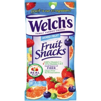 Welch&#39;s&#174; Mixed Fruits Fruit Snacks, 1.55 oz., 144/CS