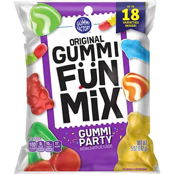 Original Gummi Factory Gummi Party Mix,5 oz.,12/CS
