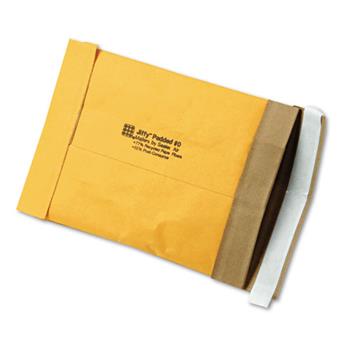 W.B. Mason Co. Self-Seal Padded Mailers, #0, 6 in x 10 in, Kraft, 250/Case