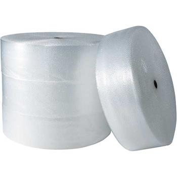 W.B. Mason Co. Cohesive Bubble Rolls, 3/16 in., 48 in. x 300 ft., Slit 12 in., Perforated 12 in., Clear, 4 Rolls/Bundle