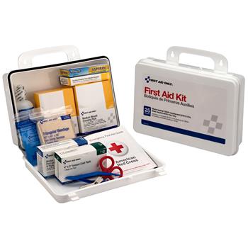 Pac-Kit ANSI Plus #25 Weatherproof First Aid Kit, 143-Pieces, Plastic Case
