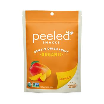 Peeled Snacks Single Serve Gently Dried Mango, 1 oz, 24/Case