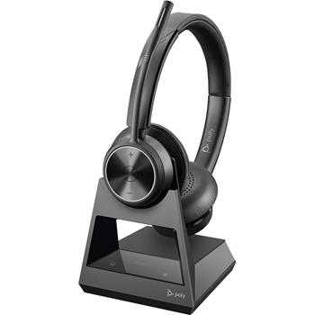 Poly Savi DECT Headset 7320 Office, Stereo, RJ9 Modular Plug, USB-A, Desk Phone, PC, Universal