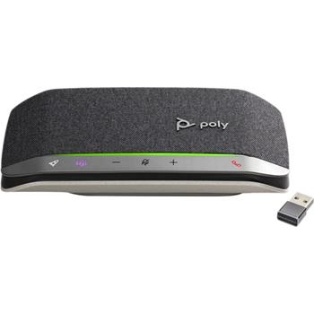 Poly Sync 20 Speakerphone, PC via USB-C, Mobile via Bluetooth, Teams Certified