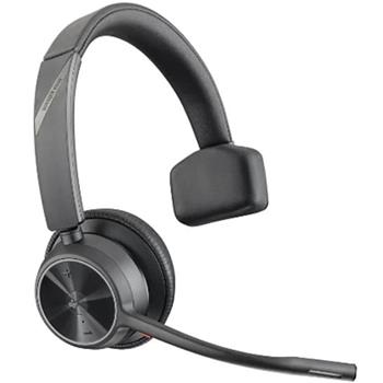 Poly Voyager Focus Wireless Bluetooth Headset 4310 UC, Mono, USB-A, BT, PC, Mobile, Teams Certified