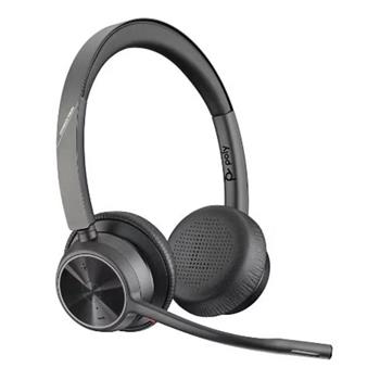 Poly Voyager Focus Wireless Bluetooth Headset 4320 UC, Stereo, USB-C, BT, PC, Mobile, Universal