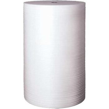 Polyair Perforated Foam Rolls, 36 in x 550 ft, 1/8 in Thick, White, 2 Rolls/Bundle