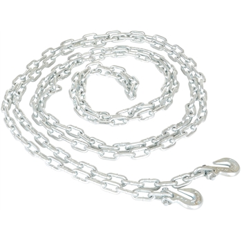Vestil Chain with Grab Hook, 20&#39; of 1/4&quot; Chain