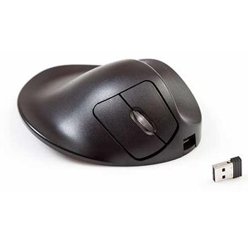 HandShoe Mouse S2UB-LC Mouse, Wireless, Right-handed, Black, Small