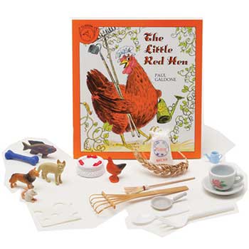 Primary Concepts 3-D Storybook, Little Red Hen
