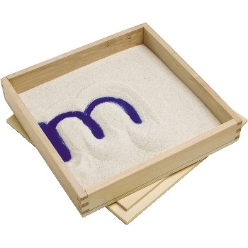 Primary Concepts Letter Formation Sand Tray, Blue