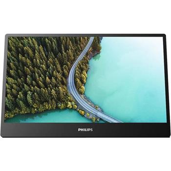 Philips Full HD LCD Monitor, 16B1P3300, 15.6 in, 16:9, 1920 x 1080, Black