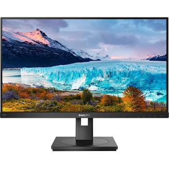 Philips Full HD LCD Monitor, 242S1AE, 23.8 in, 16:9, 1920 x 1080, Textured Black