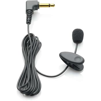 Philips Clip-on Tie Lapel Microphone, LFH9173/00, Omni-directional, 50 Hz, Black