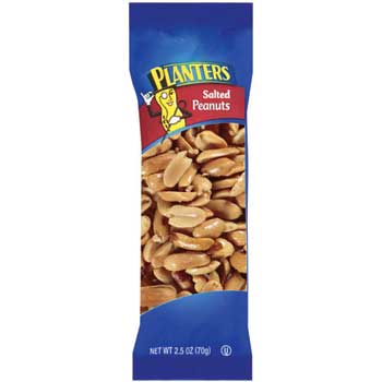 Planters Salted Peanuts, 2.5 oz., 15/BX