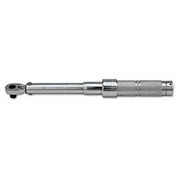 PROTO Micrometer Torque Wrench, 27 1/8&quot; Long, 1/2&quot; Drive, 50 250 ft/lb Torque, Chrome