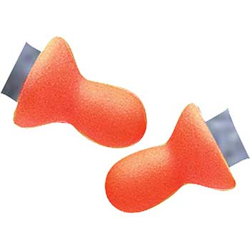 Howard Leight by Honeywell Banded Earplugs, Orange, Replacement Pods, 50/BX