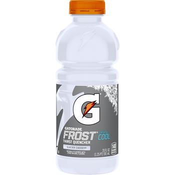 Gatorade Frost Thirst Quencher, Glacier Cherry Flavored, 20 fl oz, 24 Bottles/Carton