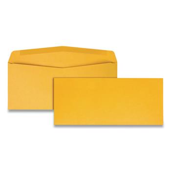 Quality Park™ Kraft Envelope, Contemporary, #10, Brown Kraft, 500/Box