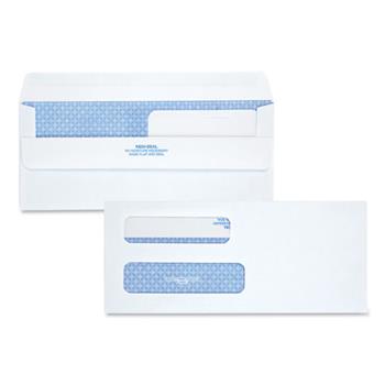 Quality Park Redi-Seal Envelope, Contemporary, #8, White, 250/Carton
