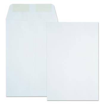 Quality Park™ Catalog Mailing Envelopes, 6 x 9, Gummed, Premium 24 lb. White Wove, 500/BX