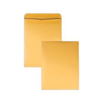 Quality Park™ Redi-Seal Catalog Envelope, 12 x 15 1/2, Brown Kraft, 100/Box
