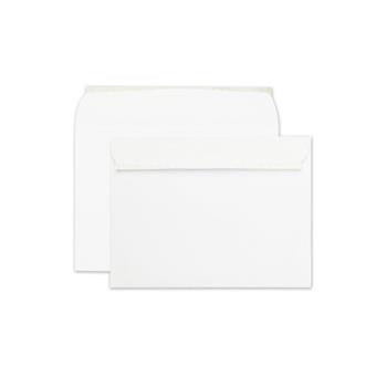 Quality Park™ Redi Strip Open Side Booklet Envelope, Contemporary, 12 x 9, White, 100/Box