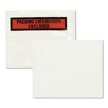 Quality Park Top-Print Self-Adhesive Packing List Envelope, 5 1/2&quot; x 4 1/2&quot;, 100/BX