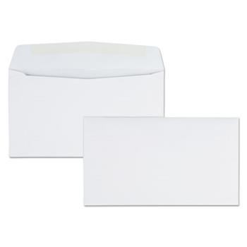 Quality Park Business Envelope, Contemporary, #6 3/4, White, 500/Box