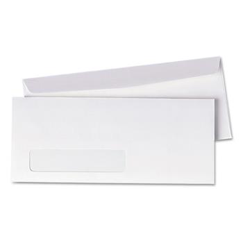Quality Park Window Envelope, Contemporary, #10, White, 500/Box