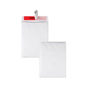 Quality Park Advantage Flap-Stik Tyvek Mailer, Side Seam, 9 x 12, White, 100/Box