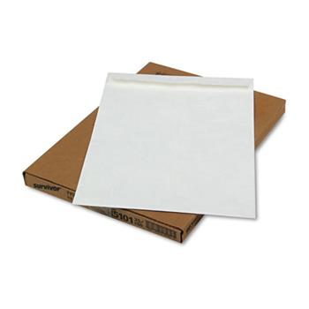 Survivor Tyvek Jumbo Catalog Envelope, Side Seam, 13 x 19, White, 25/Box