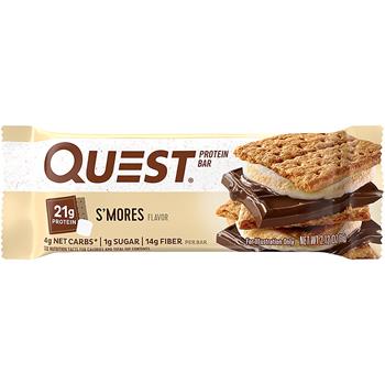 Quest Nutrition S &#39;mores Bar, 2.12 oz., 12/BX