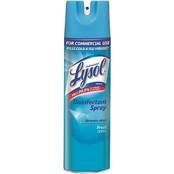 Professional LYSOL&#174; Brand Disinfectant Spray, 19 oz. Aerosol Can, Fresh Scent