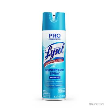 Professional Lysol&#174; Brand Disinfectant Spray, 19 oz. Aerosol Can, Fresh Scent