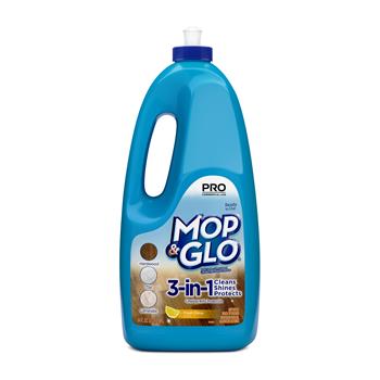 Mop &amp; Glo Triple Action Floor Shine Cleaner, 64 oz. Bottle, Fresh Citrus Scent