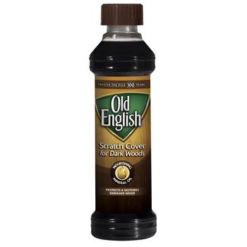 OLD ENGLISH&#174; Furniture Scratch Cover, For Dark Woods, 8oz Bottle, 6/Carton