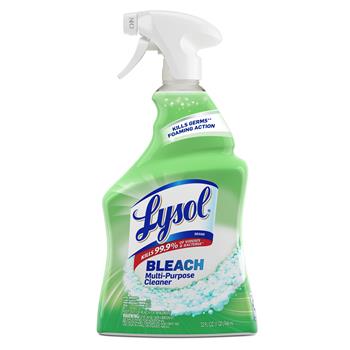 Lysol Power White &amp; Shine Multi-Purpose Cleaner with Bleach, 32 oz Spray Bottle