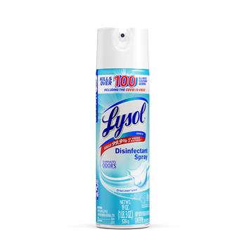 Lysol Disinfectant Spray, 19 oz. Aerosol Can, Crisp Linen Scent