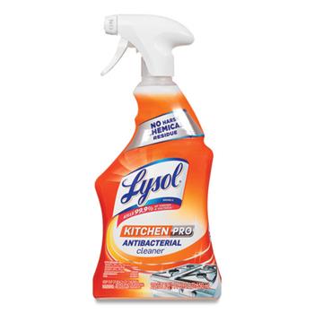 LYSOL&#174; Brand Kitchen Pro Antibacterial Cleaner, Citrus Scent, 22 oz. Spray Bottle